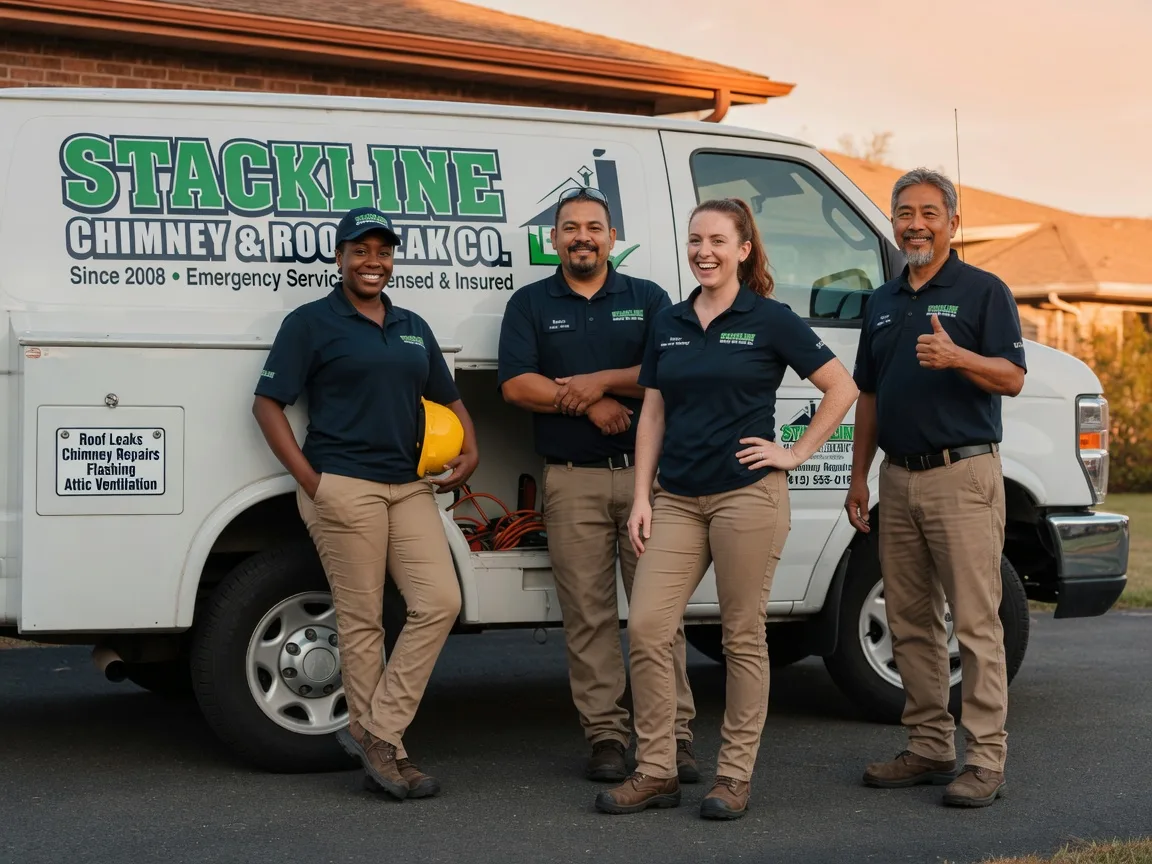Chimney flashing repair company in Seabrook, SC